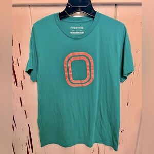 Overtime Teal - Pink T-Shirt